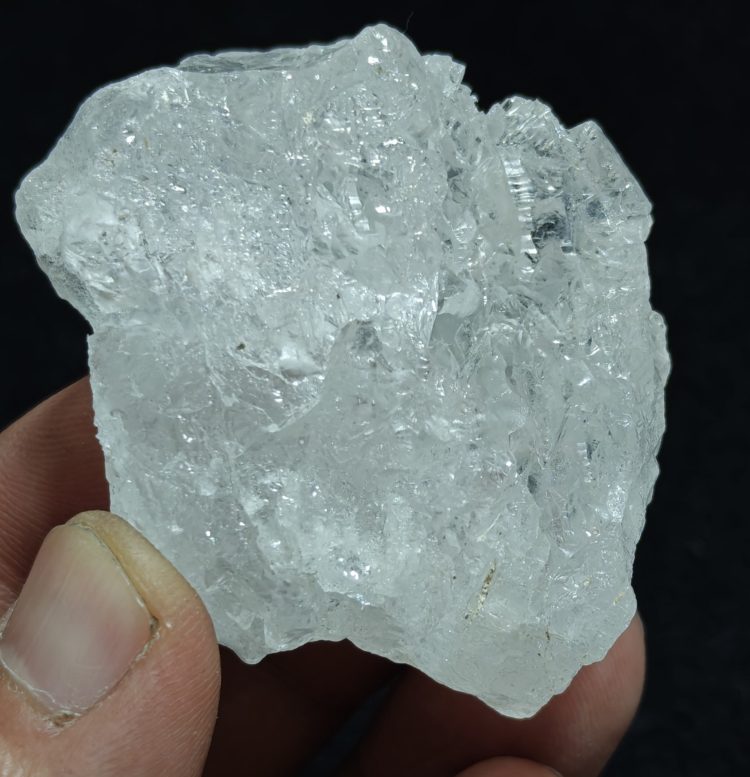 Natural Pollucite 76 grams Etched Formation