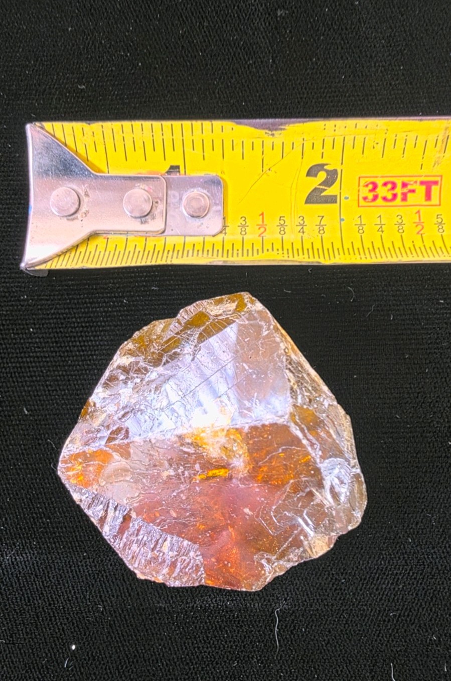 Large Rare 381 ct. weight Sphalerite Crystal Gemmy Translucent Collector Piece