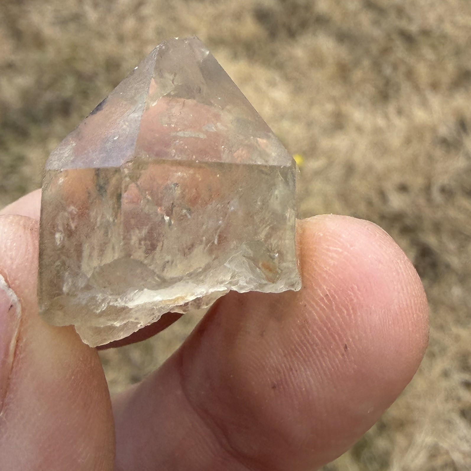 Natural Citrine Point 14.25 grams Approx ex Congo read Desc