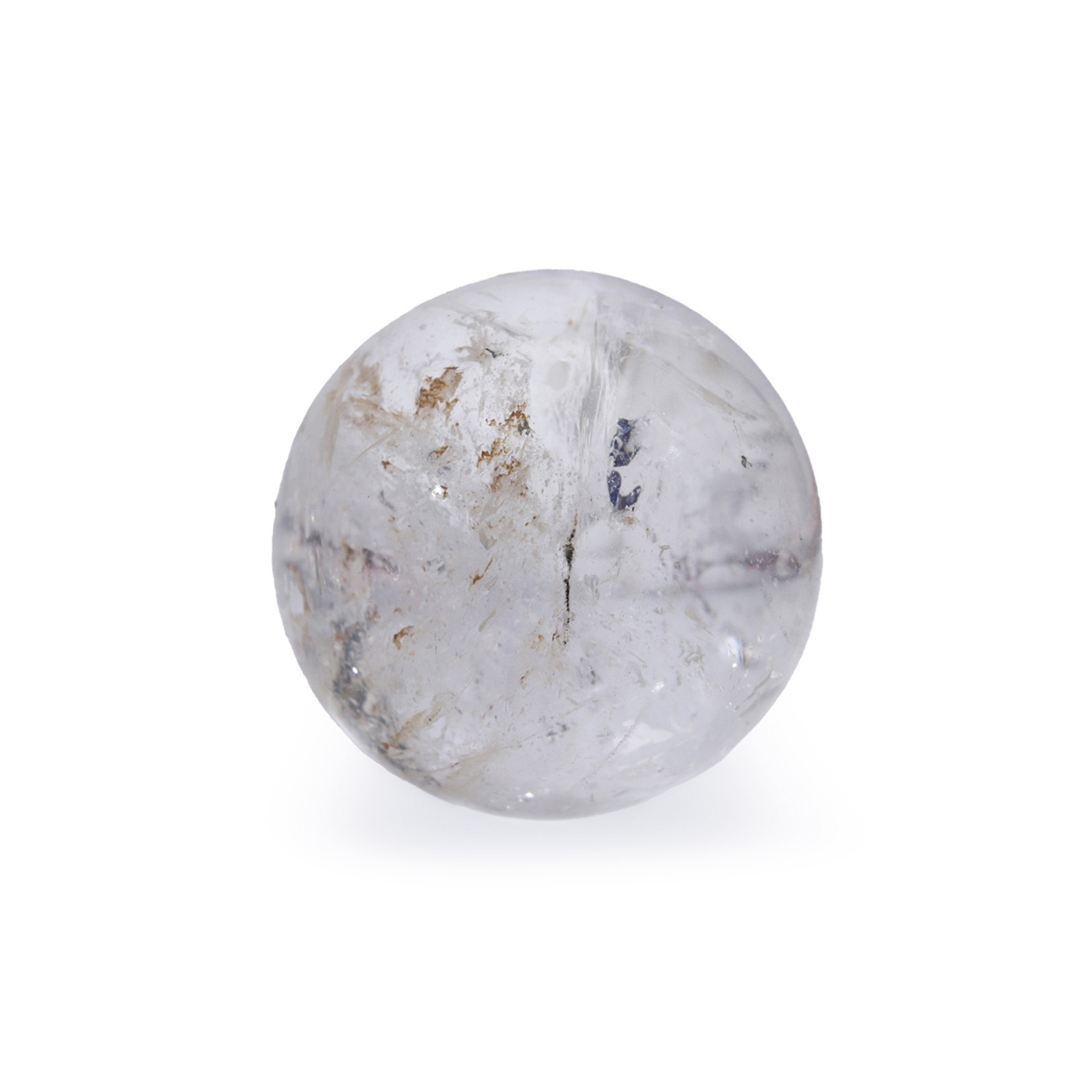 Natural Himalayan Quartz Sphere Healing Reiki Ball for Decor 18-19mm