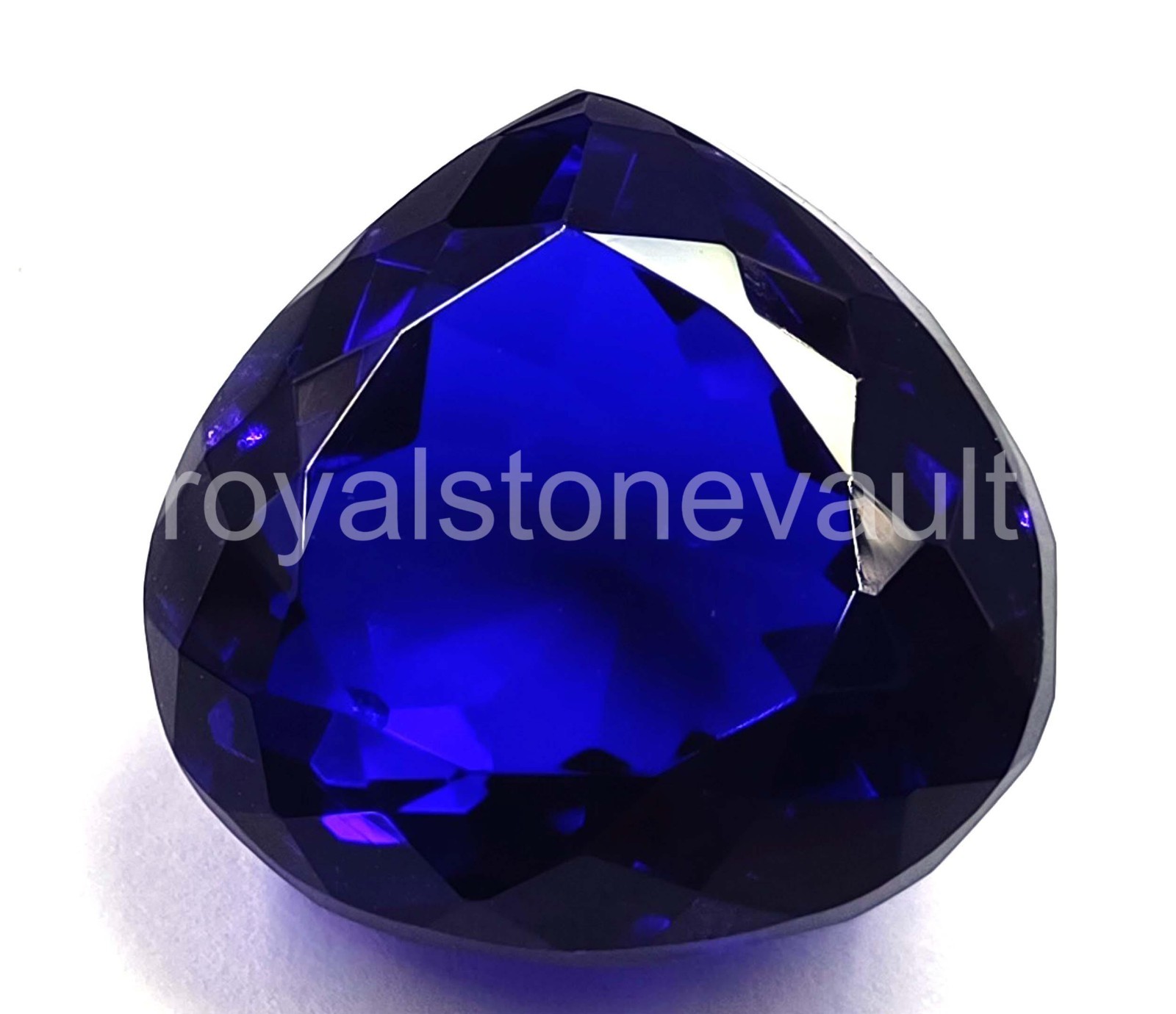 74.30 Ct Natural Blue Sapphire Pear Shape IGL Certified Loose Gemstone 5AOF