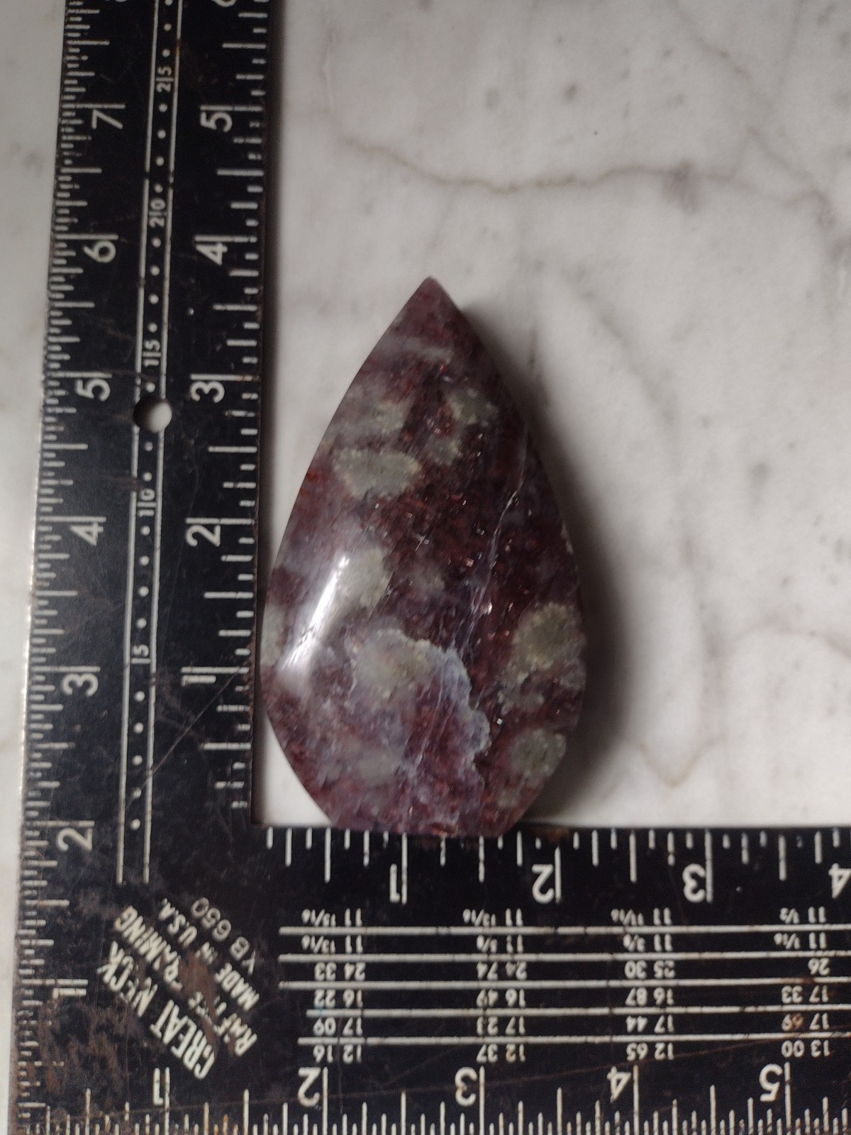 Bloodshot Iolite With Sunstone Teardrop Sun Stone Free Form Crystal Stone C