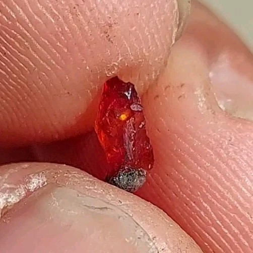 ULTRA RARE GEM RHODOCHROSITE N’Chwaning I Mine, KMF, South Africa