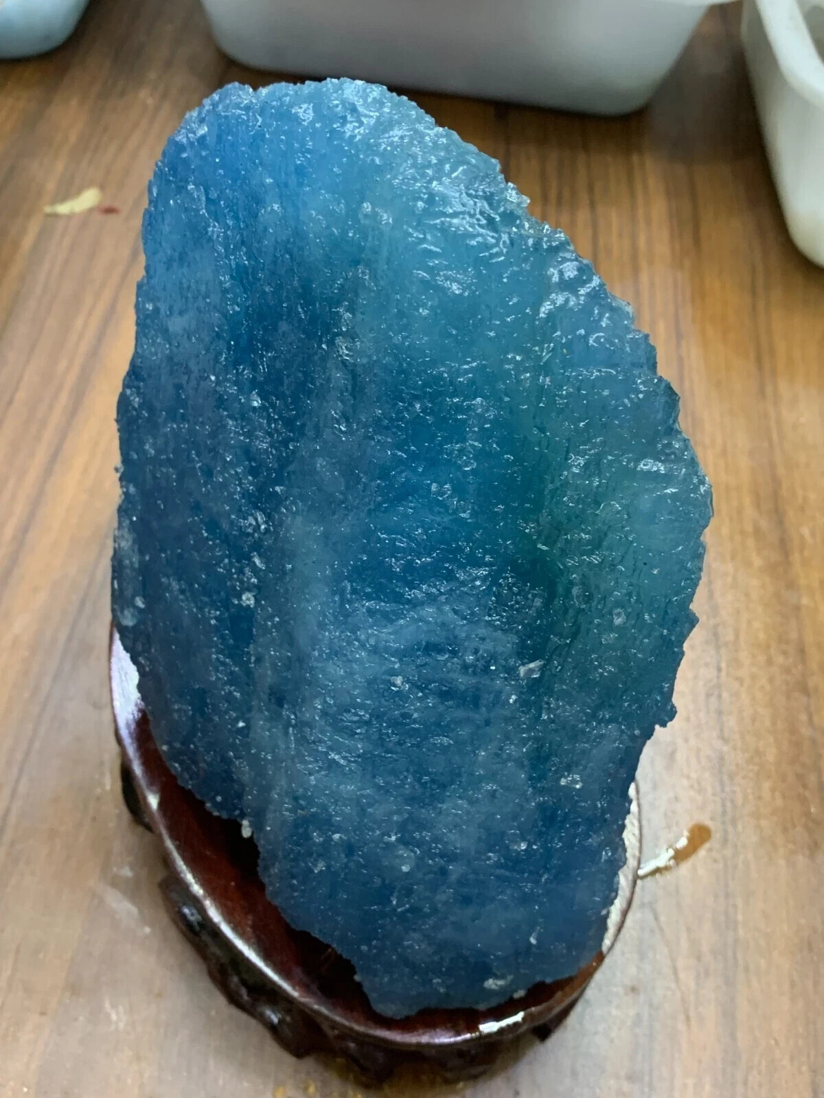 10LB Gem Natural Large block aquamarine Quartz Crystal Mineral Specimen healing