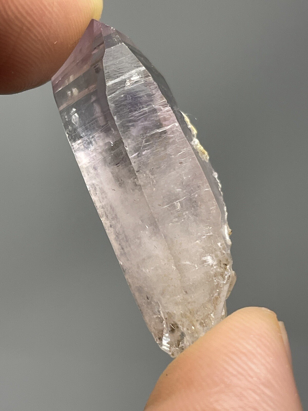 7.0g High Grade Vera Cruz Amethyst Wand Point Mexico L4
