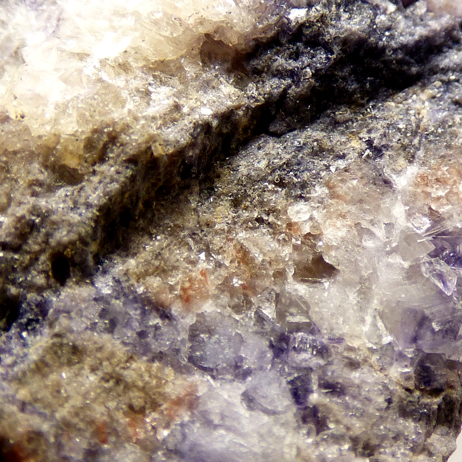 Blue John Fluorite Crystal Display Specimen Derbyshire UK 34mm 37g Unpolished