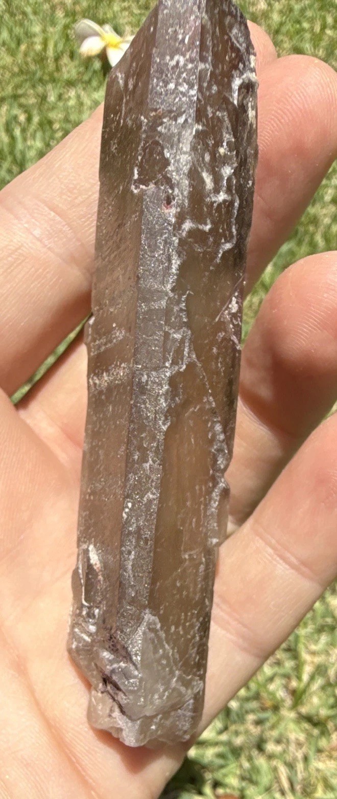 Natural Citrine Elestial wand Brazil 70g