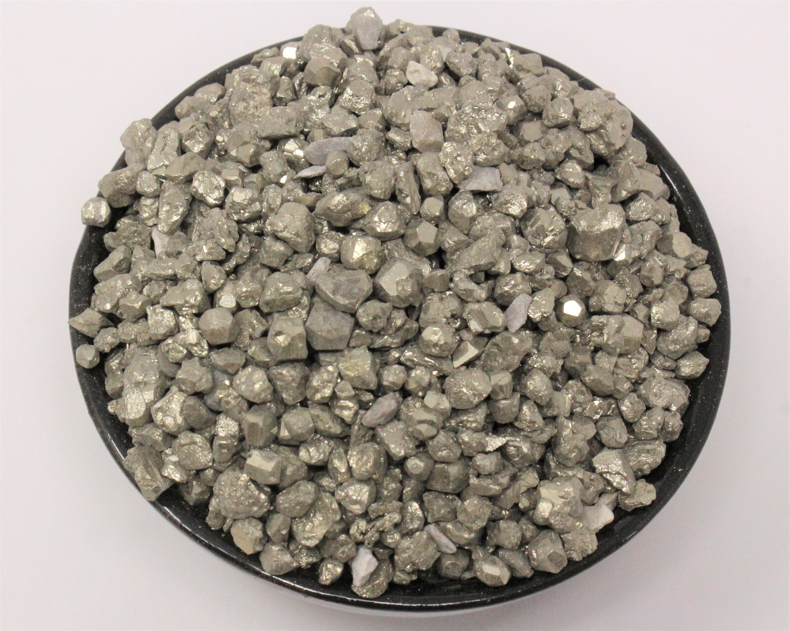 Pyrite Semi Tumbled Rough Gemstone Mini Chips 4 – 10 mm (Wholesale Pyrite Chips)