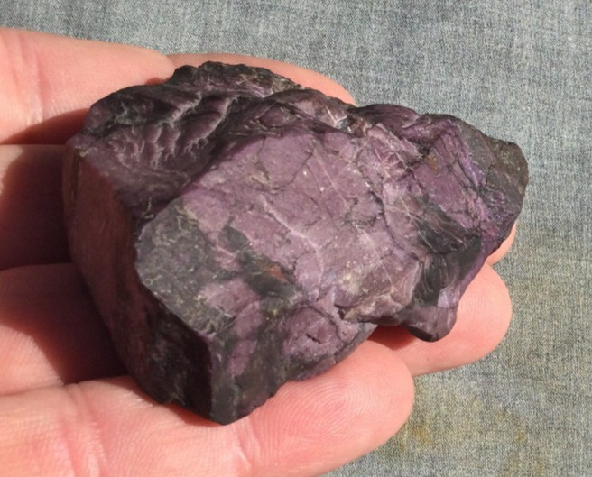 Sugilite Lapidary / Specimen Rough 114 Grams (1/4 Pound) – See Description