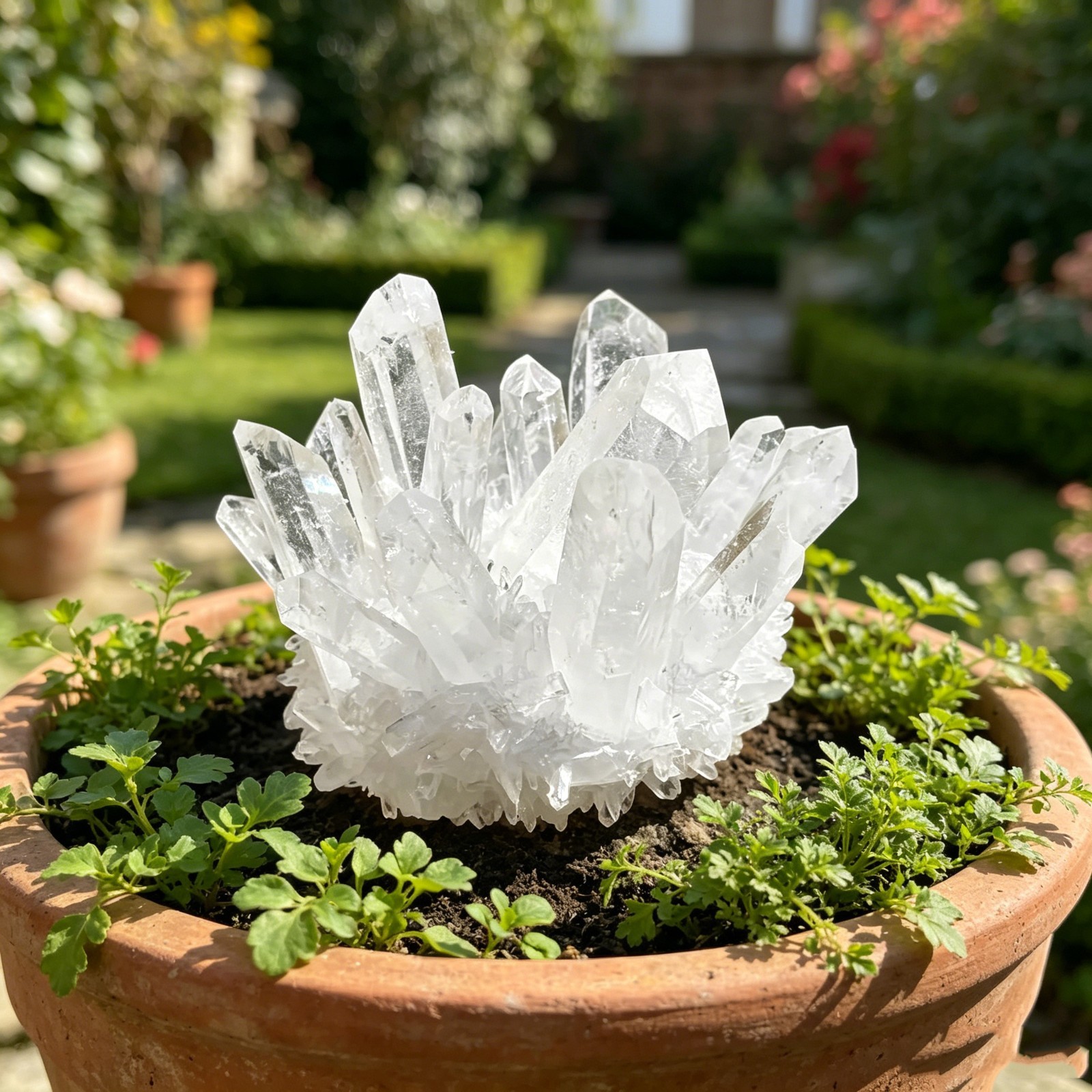 200g+ Natural Raw Clear Quartz Cluster White Crystal Home Decor Healing Gifts