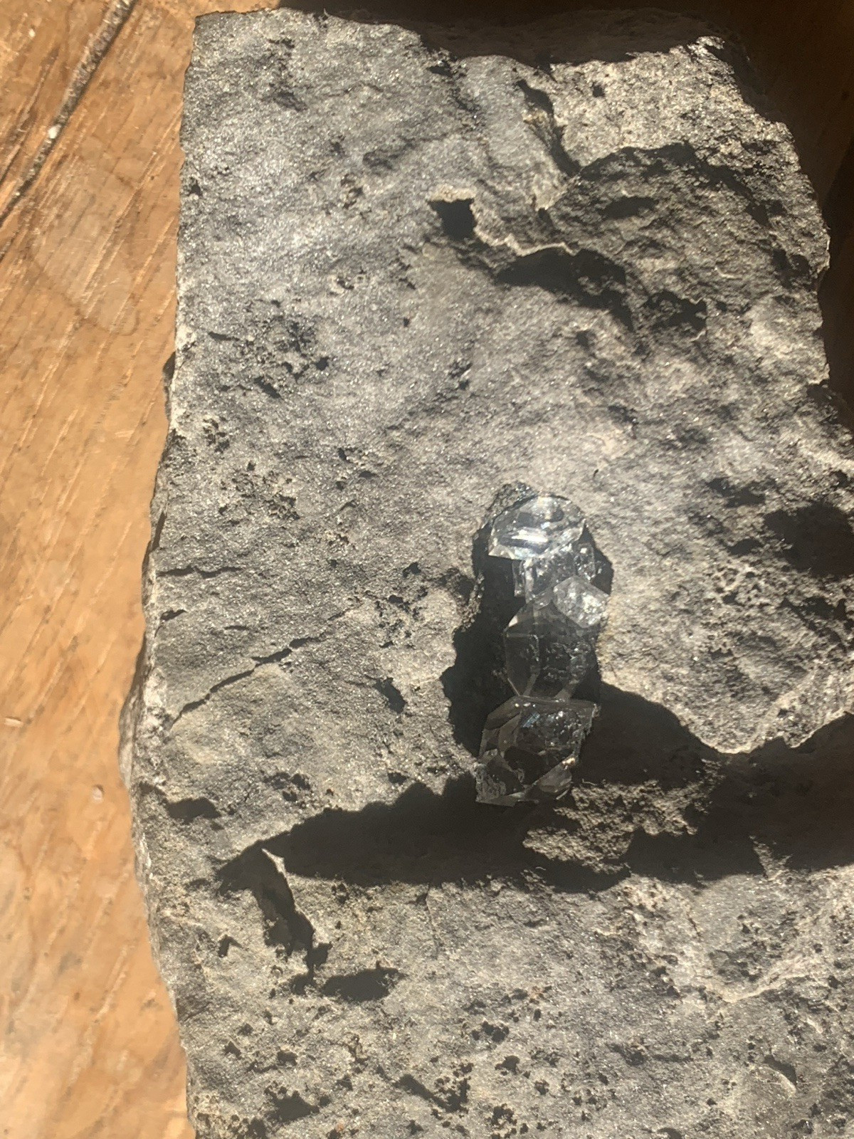 Unique Herkimer Diamond Quartz In Matrix From Herkimer New York