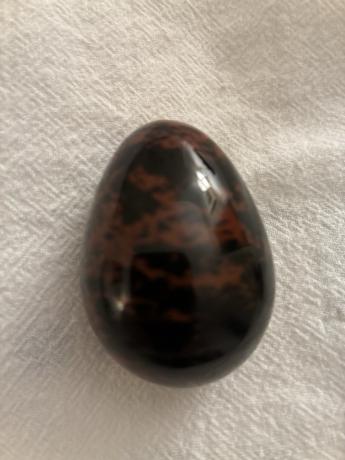 Quartz Marbled Egg Shaped Obsidion