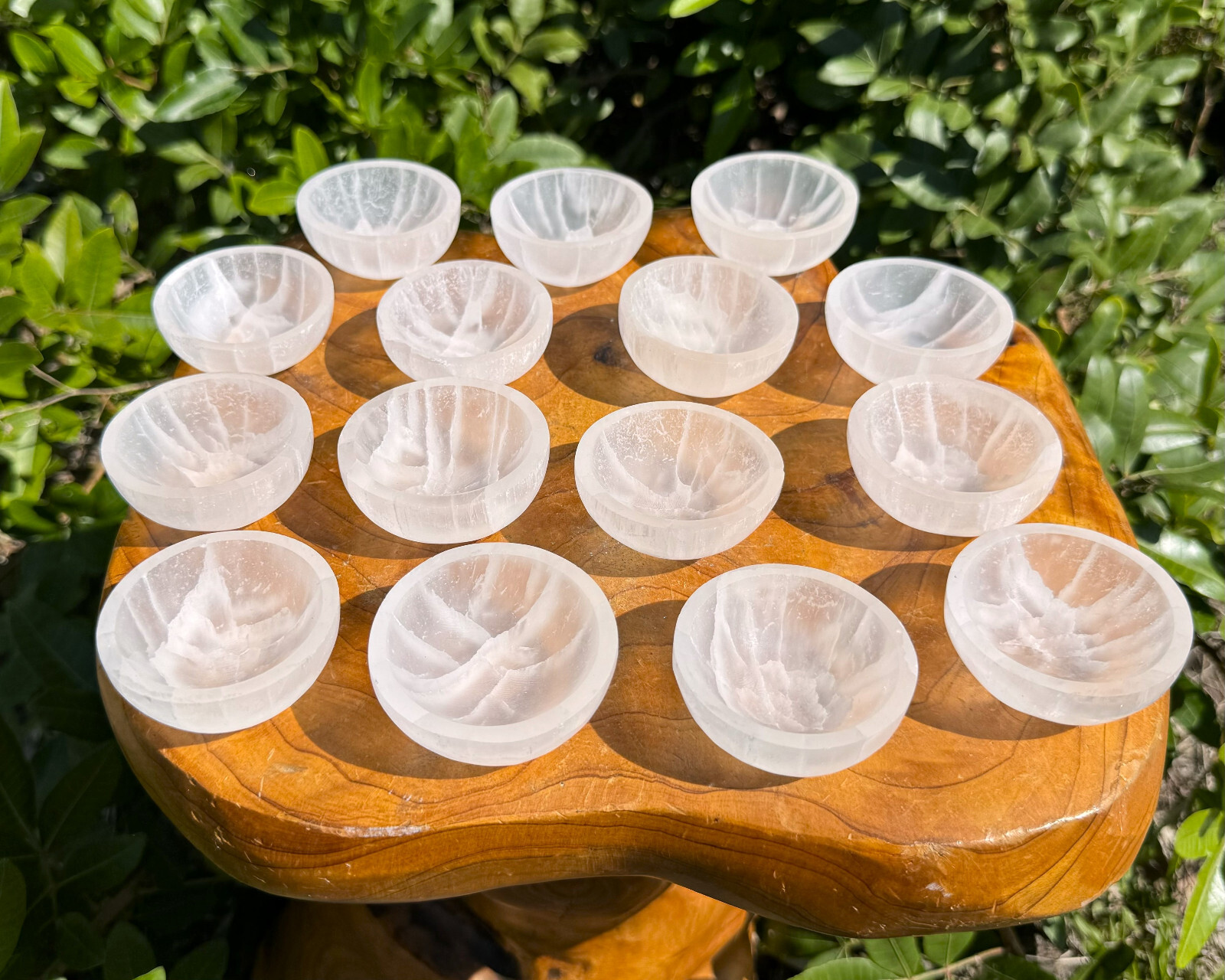 Selenite Charging Bowl, Small 2″ Offering Bowl (Cleanse & Charge Crystals)