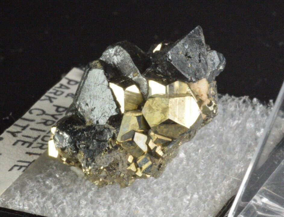 Tetrahedrite, Pyrite, Daly Judge Mine, Park City, Utah, Ex Jim WIlson 20x16x18mm