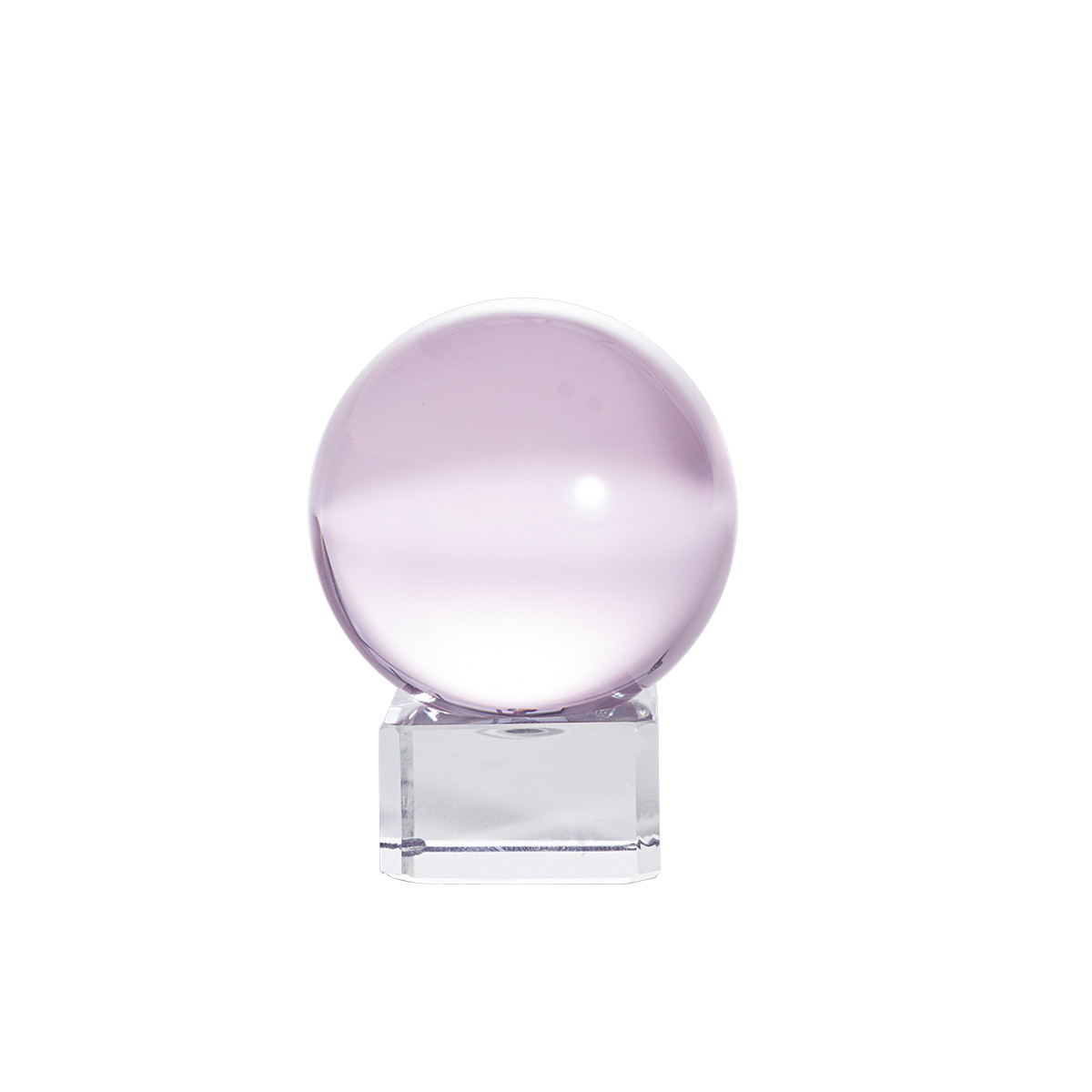 LONGWIN 50mm Quartz Crystal Ball Sphere Healing Crystals Photo Props Free Stand