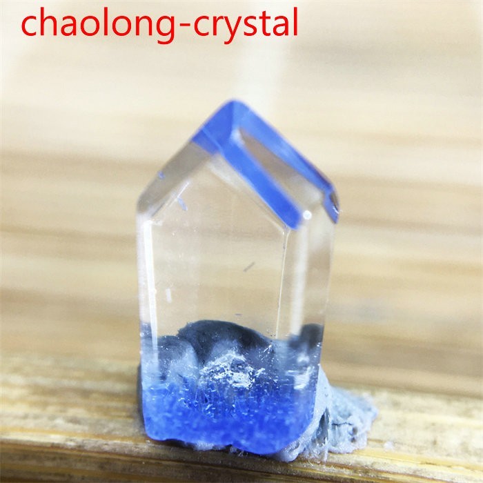 1.85Ct Very Rare NATURAL Beautiful Blue Dumortierite Quartz Crystal Specimen
