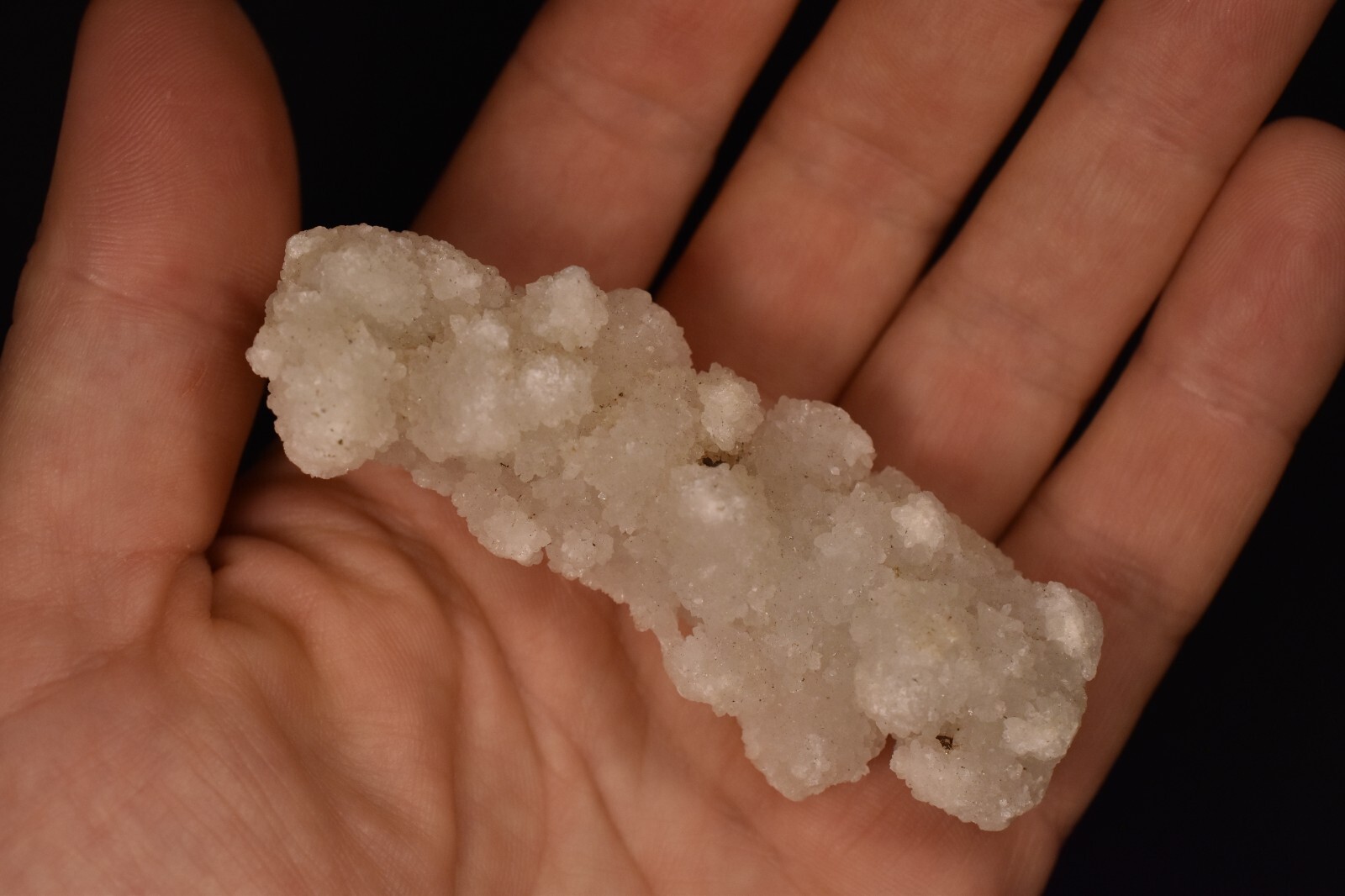 *DRUZY QUARTZ STALAGMITE* 8cm 58.6g Crystal Cluster Natural Spirit Quartz