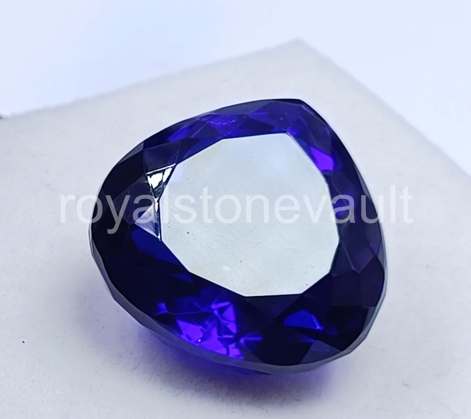 74.30 Ct Natural Blue Sapphire Pear Shape IGL Certified Loose Gemstone 5AOF