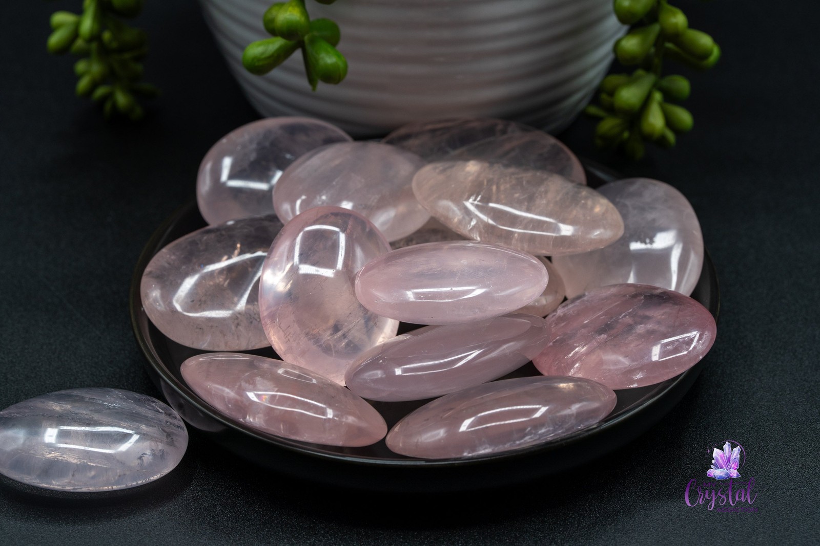 Rose Quartz Palm