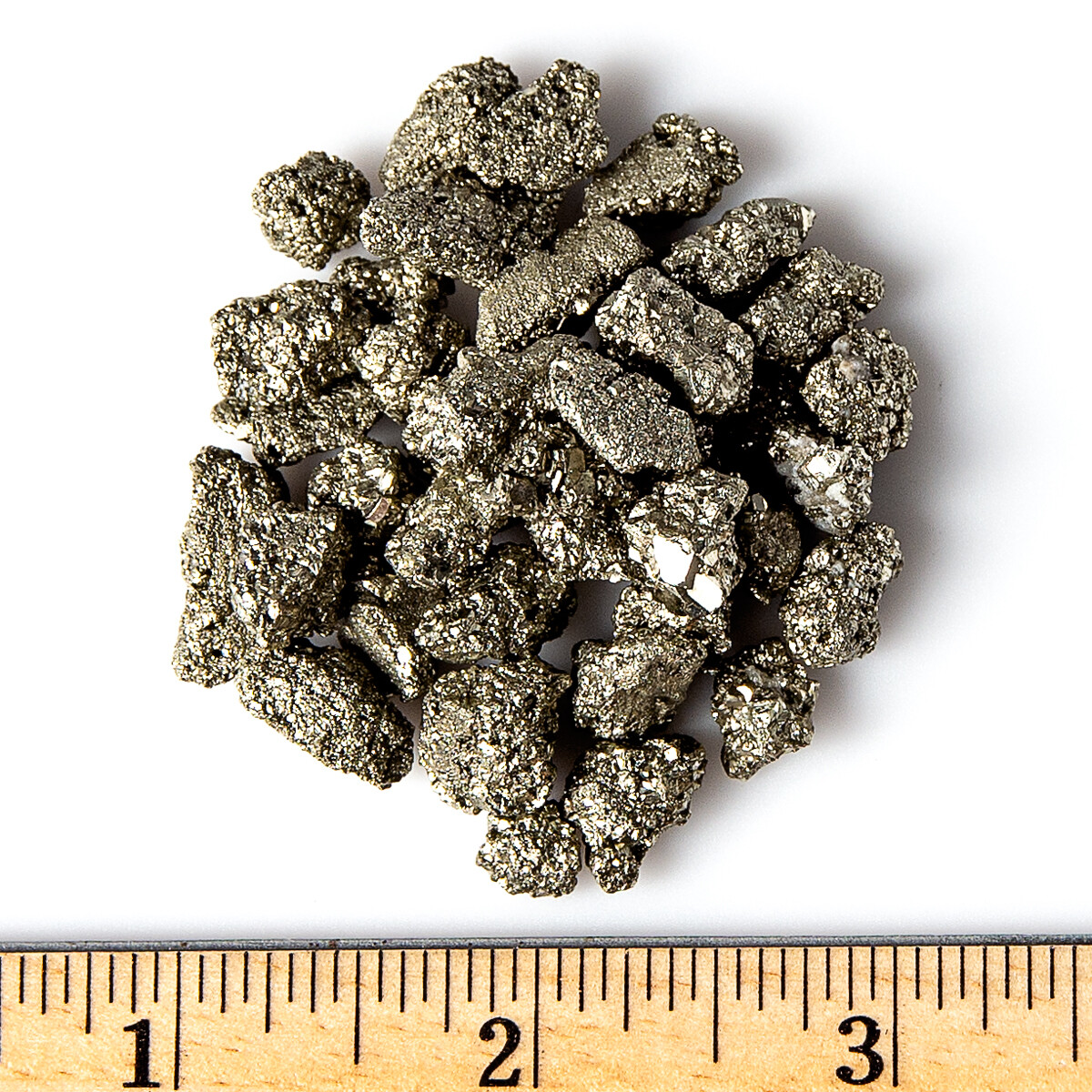 1/2 lb Iron Pyrite Extra Small Fools Gold Natural Chispa Crystal Mineral Gems