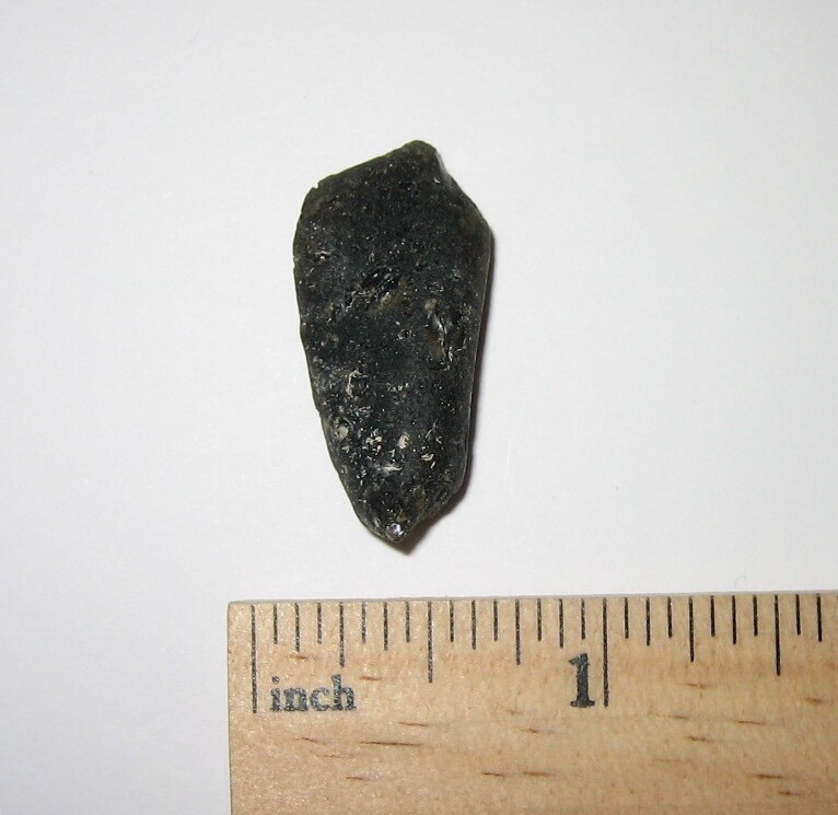 1.2″ RARE! NATURAL ROUGH DARWINITE TEKTITE MINERAL FROM AUSTRALIA ~ 4.2grams *A