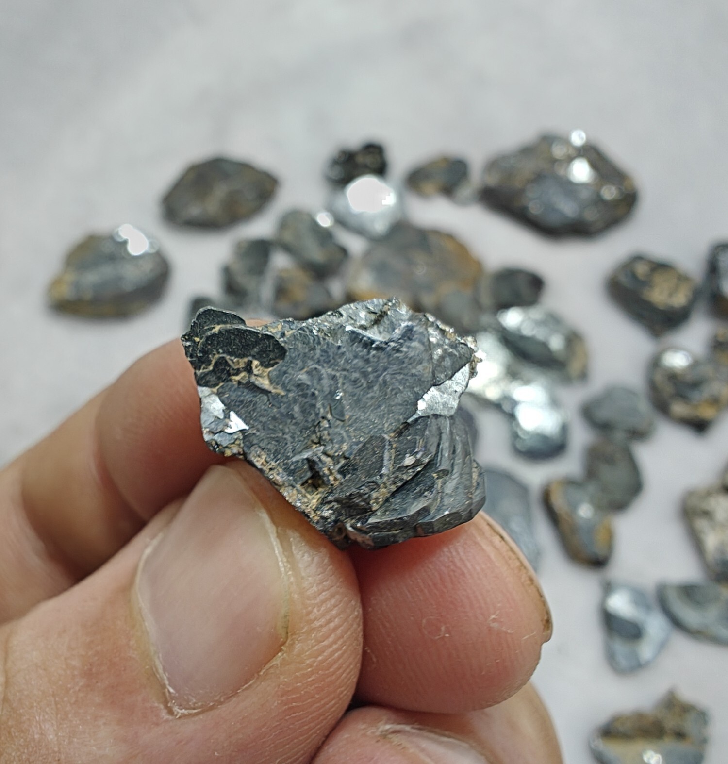 220 grams Natural Hematite Collection