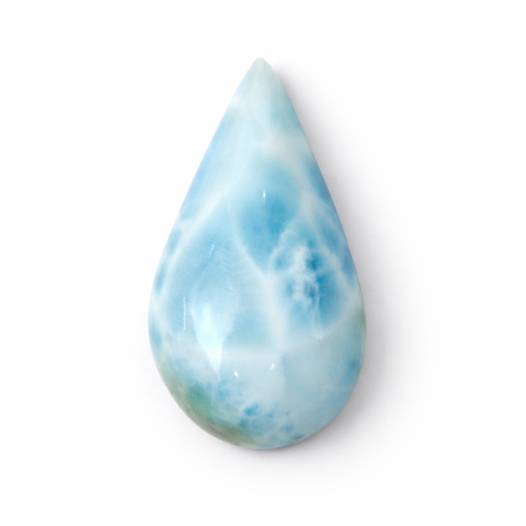 Excellent Natural Sky Blue Larimar Cabochon 25mm