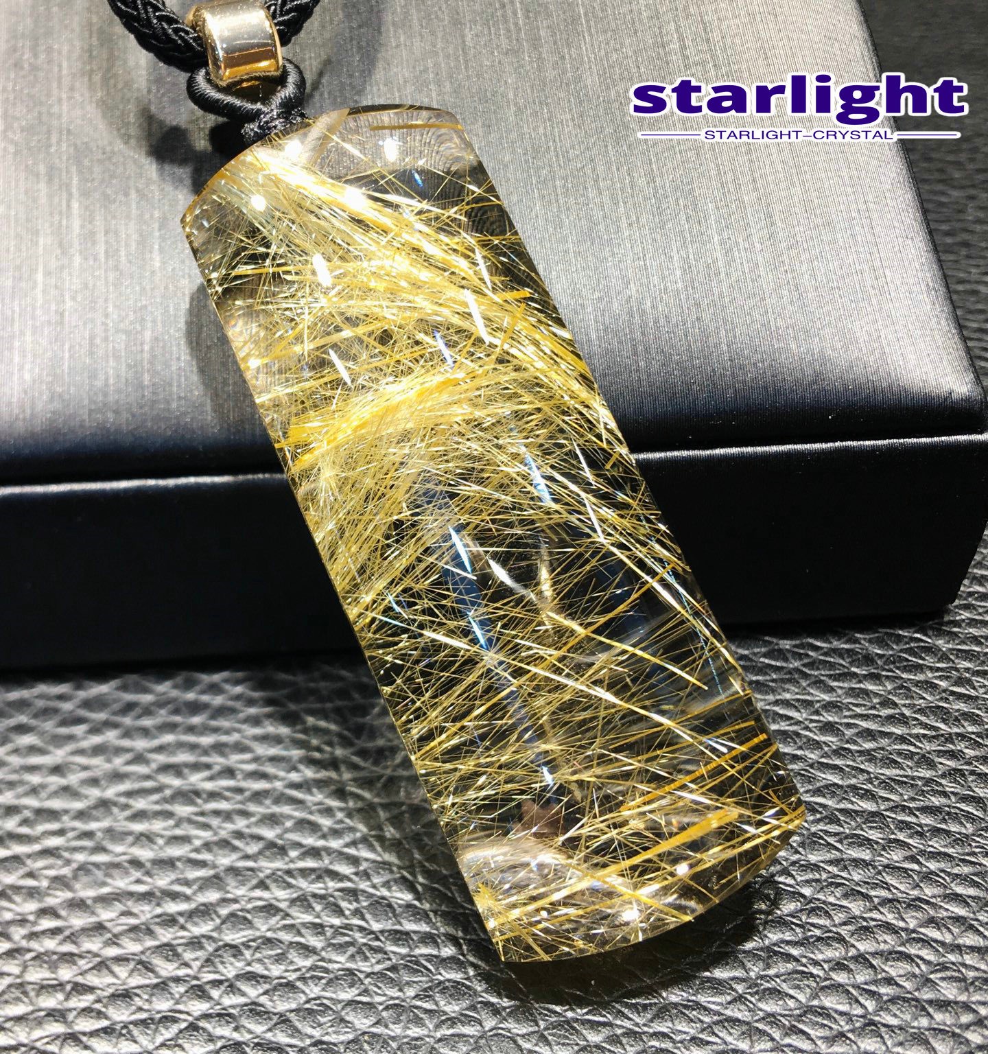 22G Natural Brazilian Titanium Crystal No Matter Brand Crystal Pendant