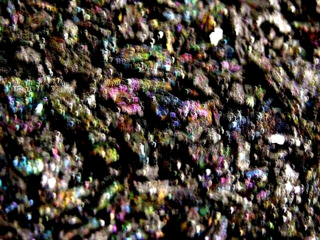 Rainbow carborundum silicon carbide rainbow colors 1/4-3 inch 6 pound lots