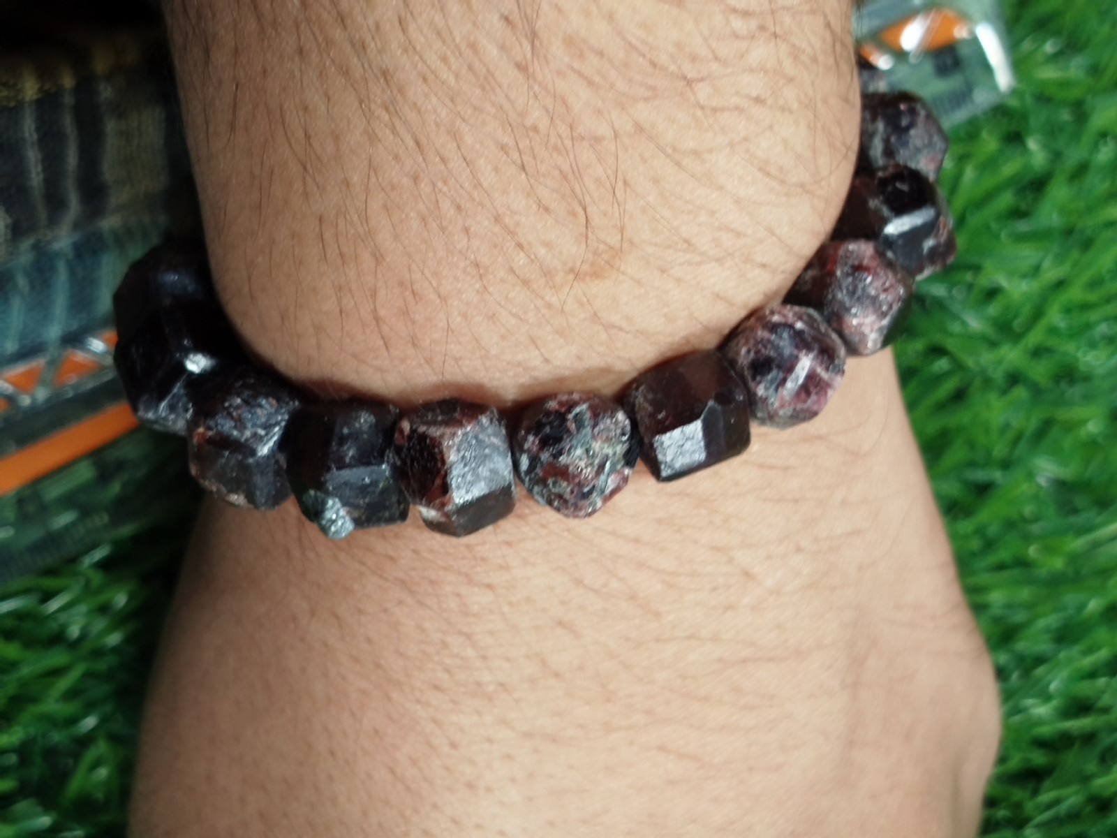 60 Grams Almandine Garnet Stackable Bracelet From Skardu Pakistan