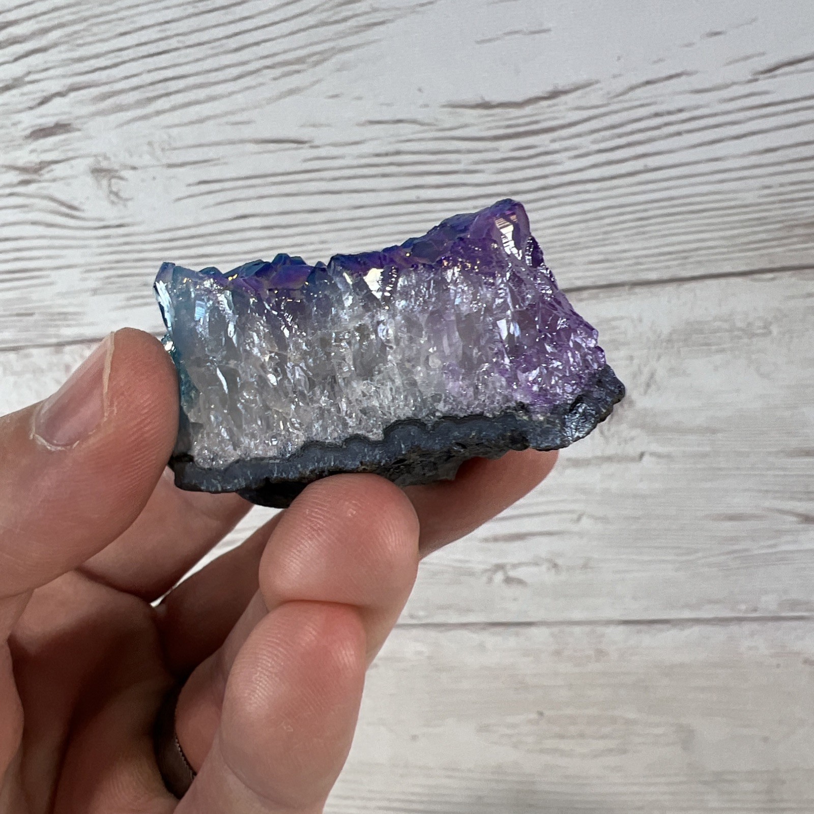 Amethyst Quartz Cluster Geode Rock Specimen Mineral Home Decor Free Shipping!