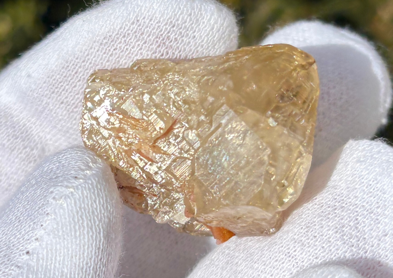 USA SALE SEE VIDEO 37g ETCHED CERUSSITE CERRUSITE CERRUSSITE CRYSTAL BARITE SKEL