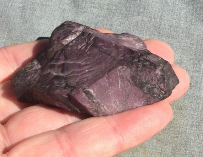 Sugilite Lapidary / Specimen Rough 114 Grams (1/4 Pound) – See Description