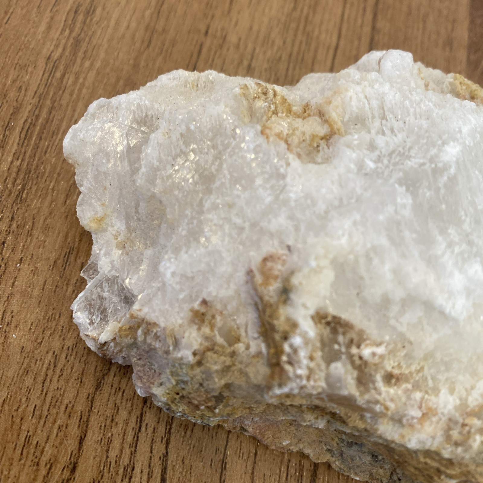Natural selenite slab 10 inches long very soft Labeled As Selenite
