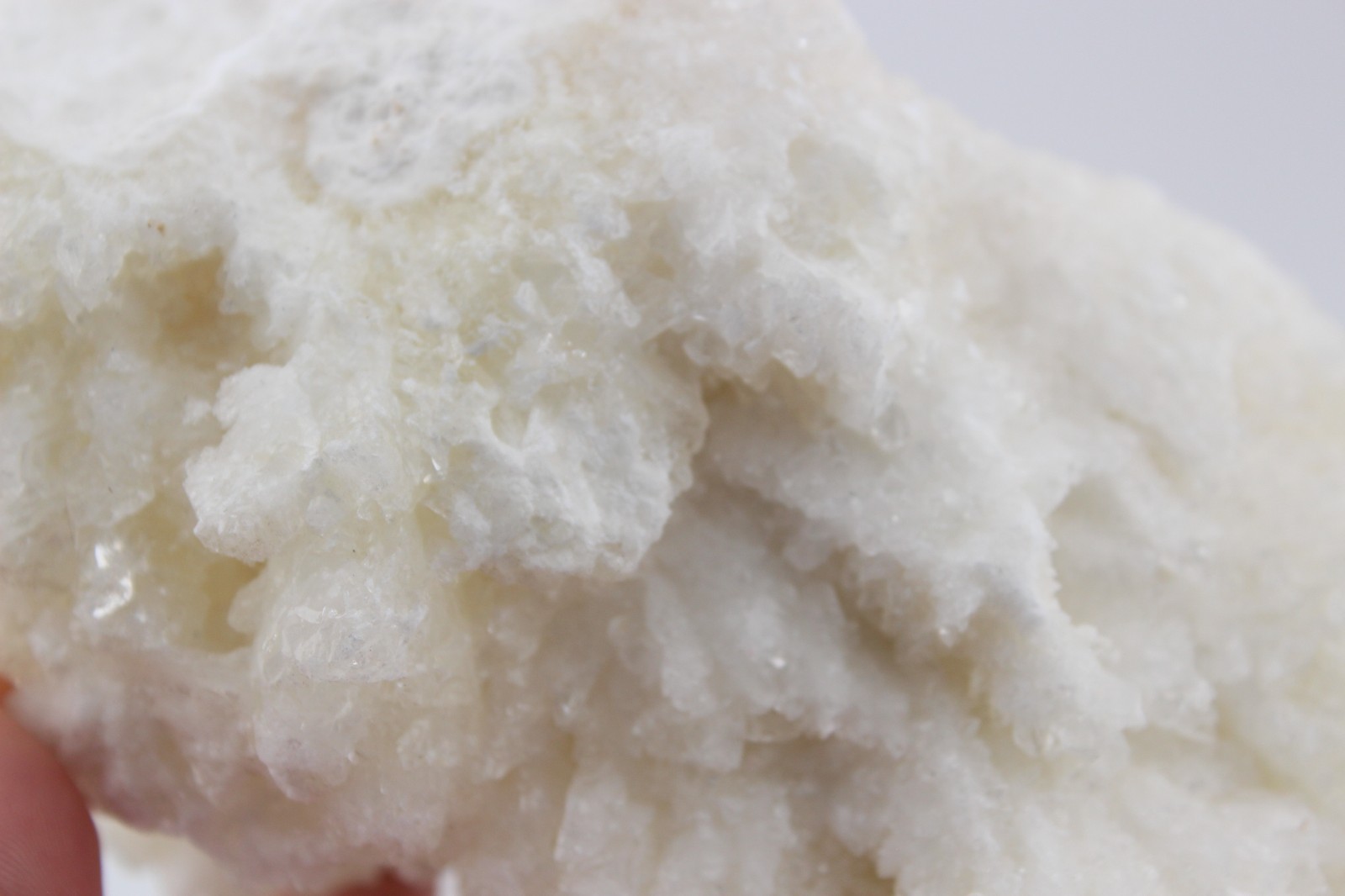 Large 2lbs 1 ounce white calcite aragonite mineral structure 5.25″ x 4″