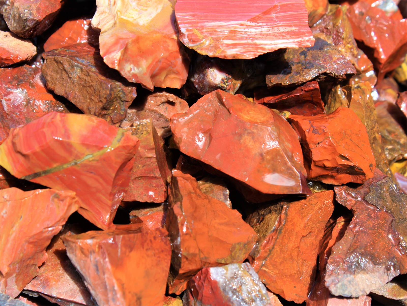 1 Single Natural Rough Red Jasper (Stone Crystal Mineral Specimen Raw Rock)