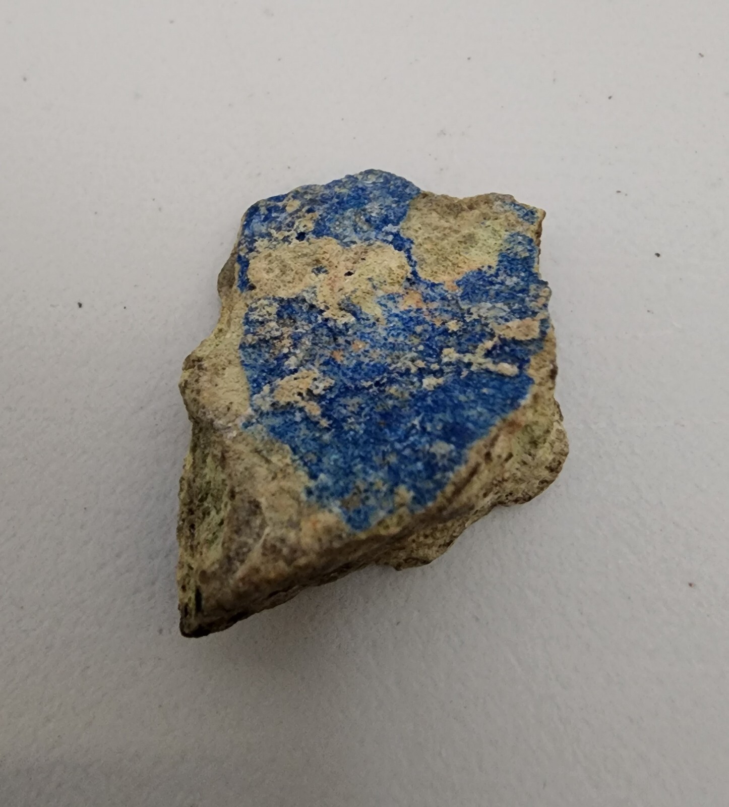 Small Azurite Crystal from New Mexico approx 1x1x.5 inches, .4 oz