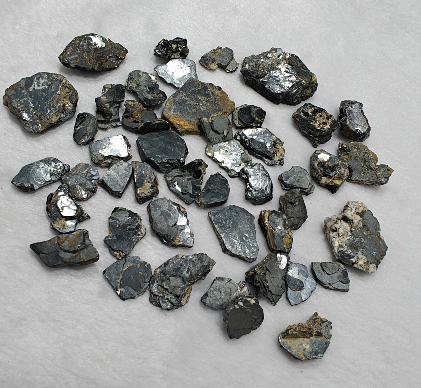 220 grams Natural Hematite Collection