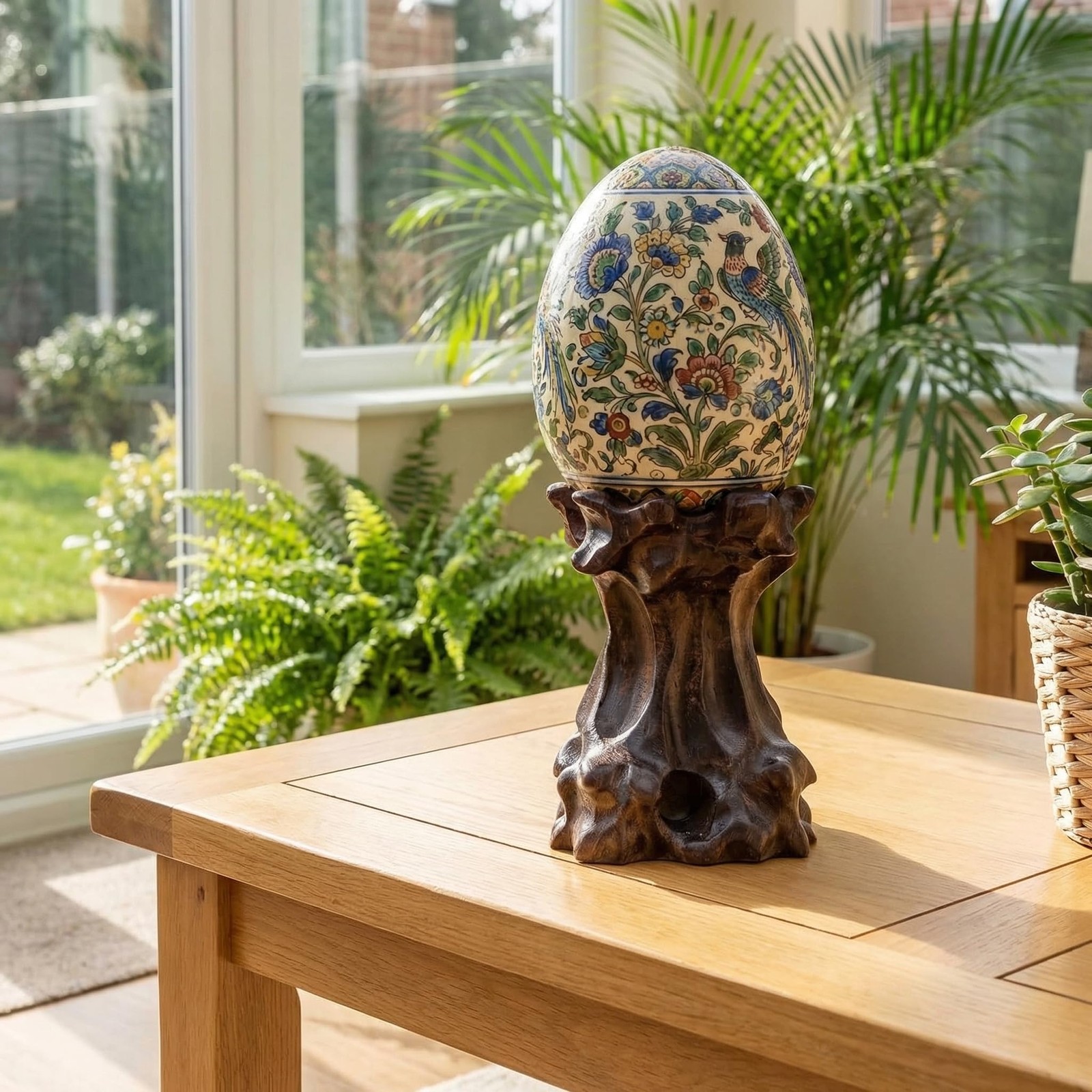 Wooden Sphere Stands for Display Crystal, Crystal Ball Holder Decorative Ball…
