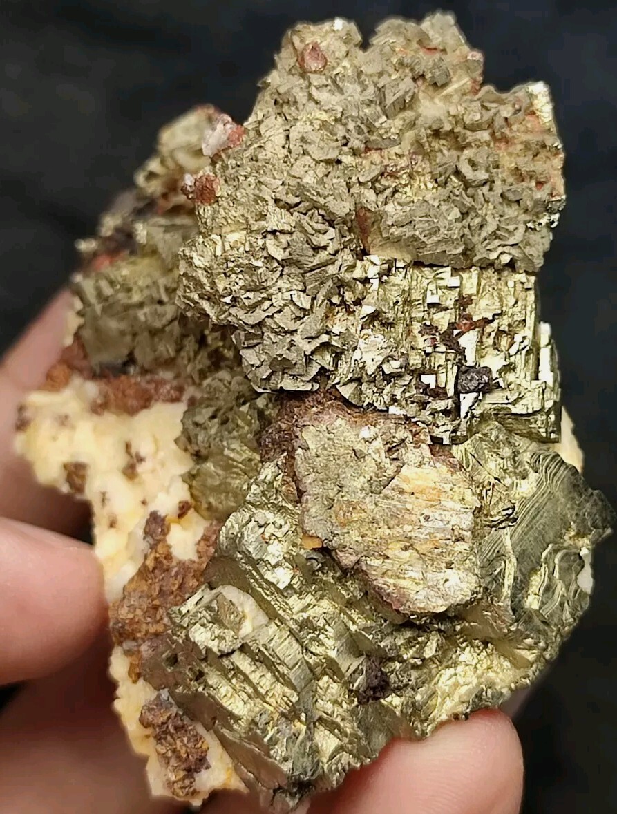 Pyrite Beautiful Specimen With Multi Terminated Surface On Matrix-Pak.