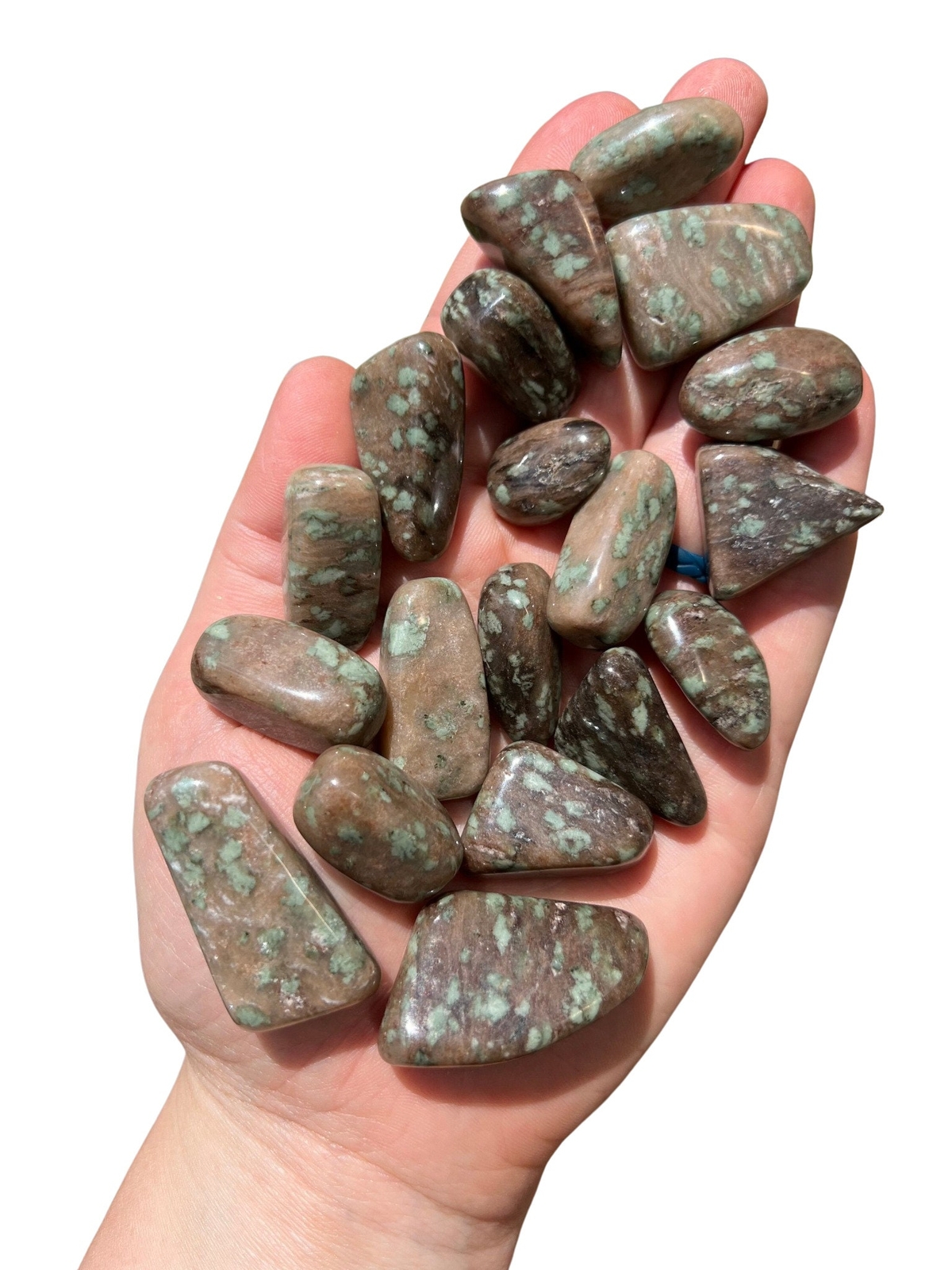 Nundoorite Tumbled Stone (Grade A) from Nundora, New South Wales, Australia