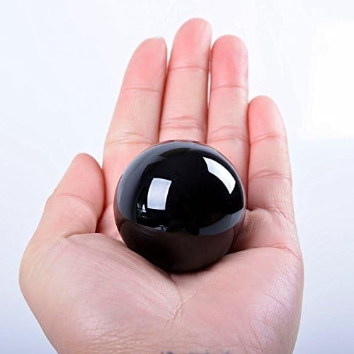 LONGWIN 8pcs Multicolor 40mm(1.6inch) Crystal Solid Ball Glass Sphere Gemston…