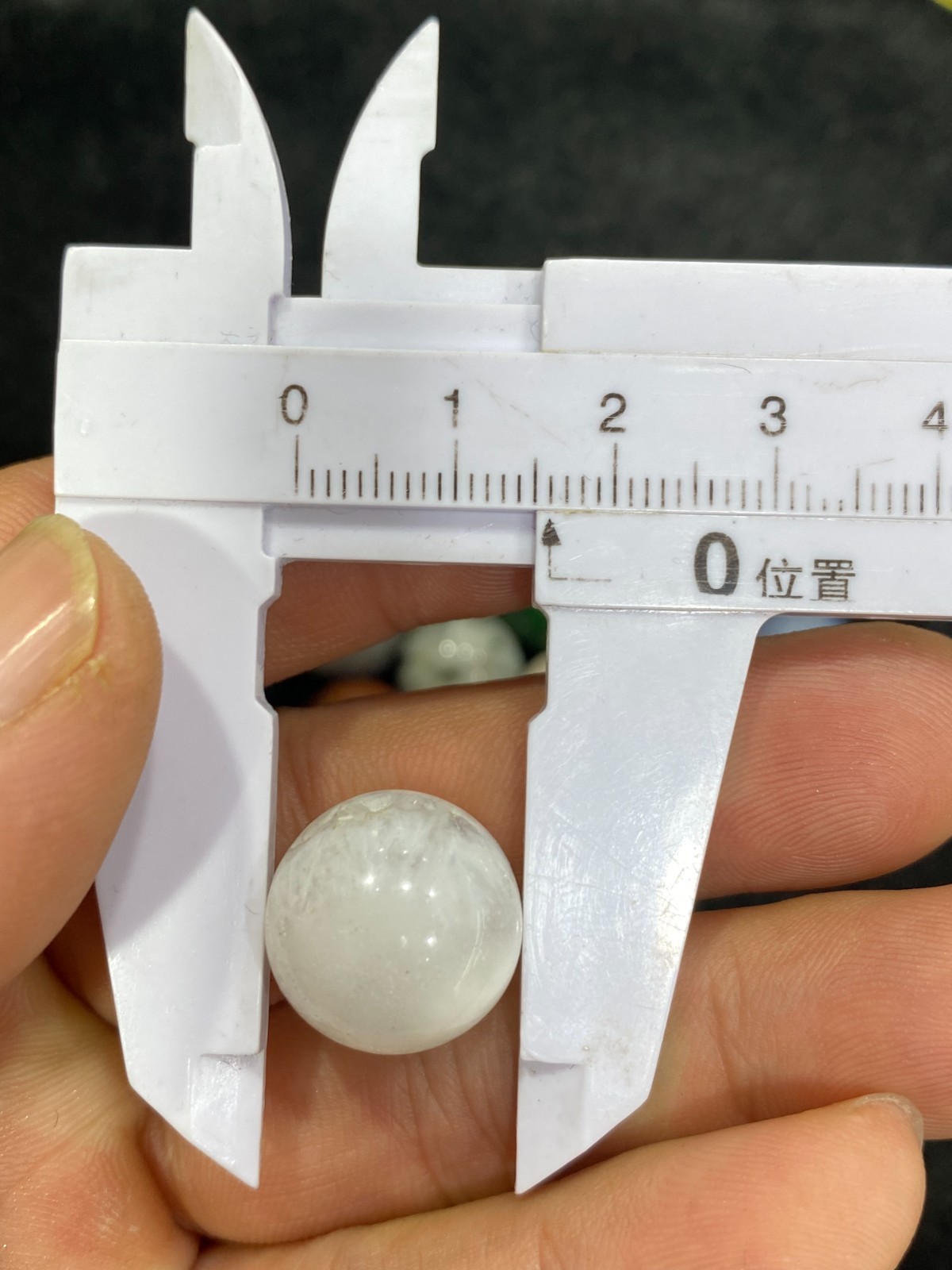 5pc Natural Mixed Sphere Quartz Crystal Carved 15mm ball reiki healing gift