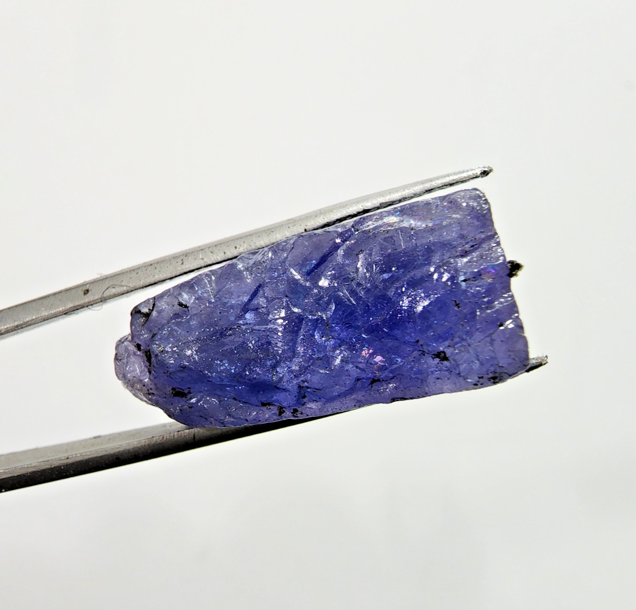 Natural Tanzanite Rough 35ct Raw Gemstone Crystal for Cutting Lapidary Collectin