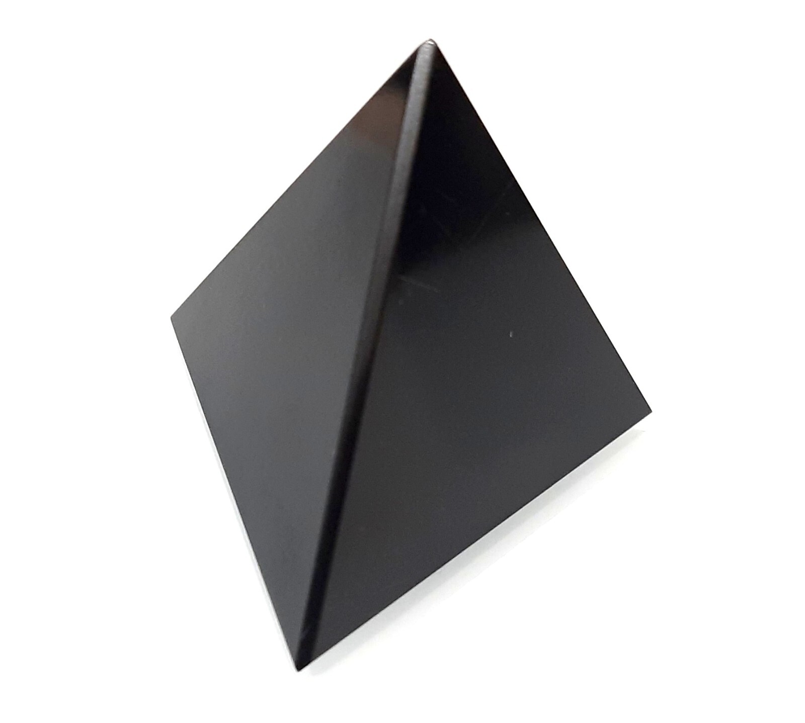 Big 50mm tetrahedron chakra healing reiki tourmaline stone sacred geometry