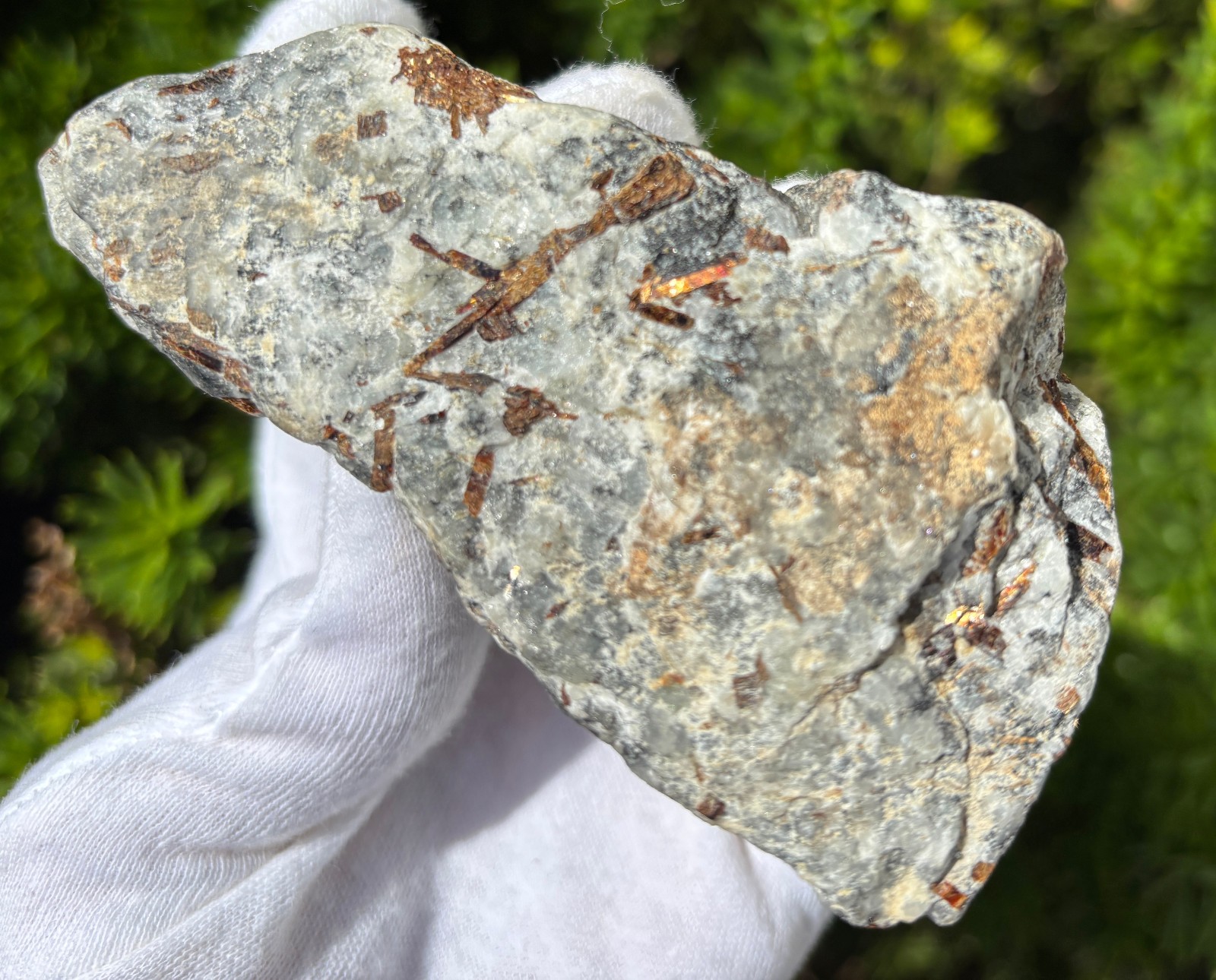 USA SALE SEE VIDEO 4″ 309g 2/3LB AUTHENTIC ASTROPHYLLITE ROUGH SPECIMEN LAPIDARY