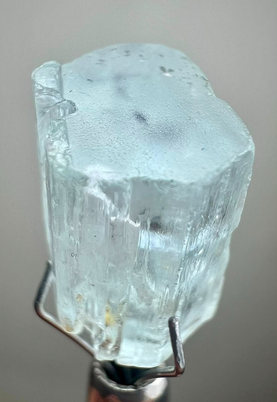 9Ct, Natural Sky Blue Aquamarine Crystal From Shigar Valley PAk