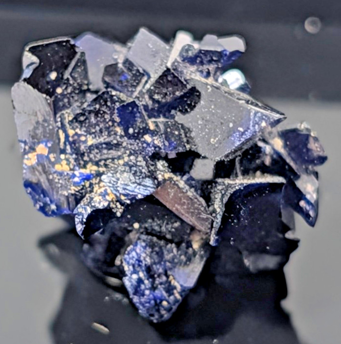 Azurite Specimen Lot of 2 Kerrouchene Khenifra & Jerada Provences Morocco