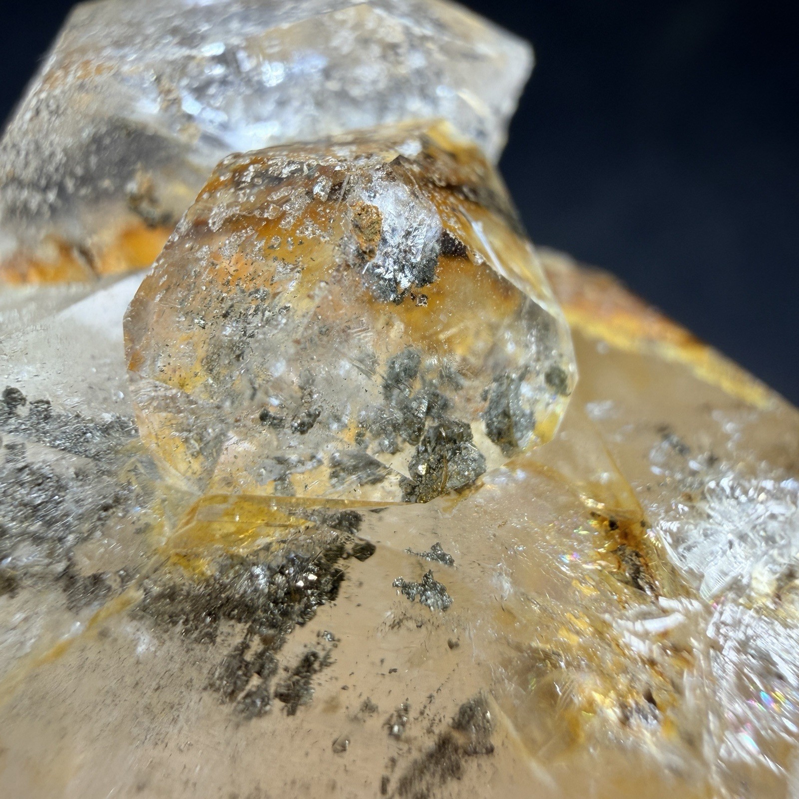 Large Herkimer Diamond Quartz Crystal Point / New York *VIDEO*