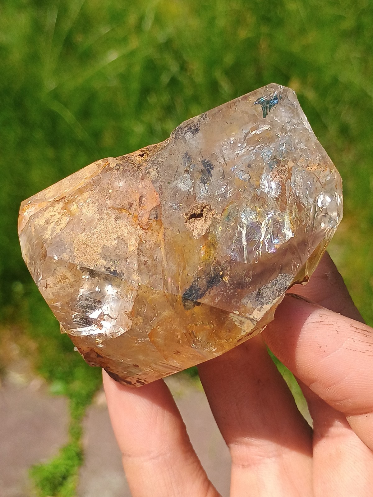 Herkimer 💎 Golden 💛 Healer Miner Direct From NY ❤️